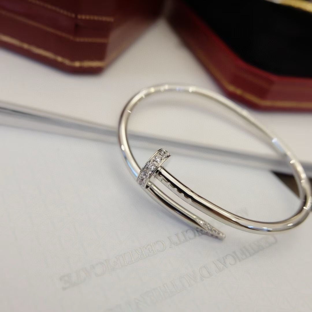 【moco jewelry】JUSTE ブレスレット 3.5MM ダイヤモンド