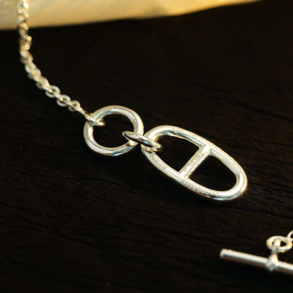 ¡®Moco¡¯HM CHAINE D'ANCRE PENDANT NECKLACE STERLING SILVER