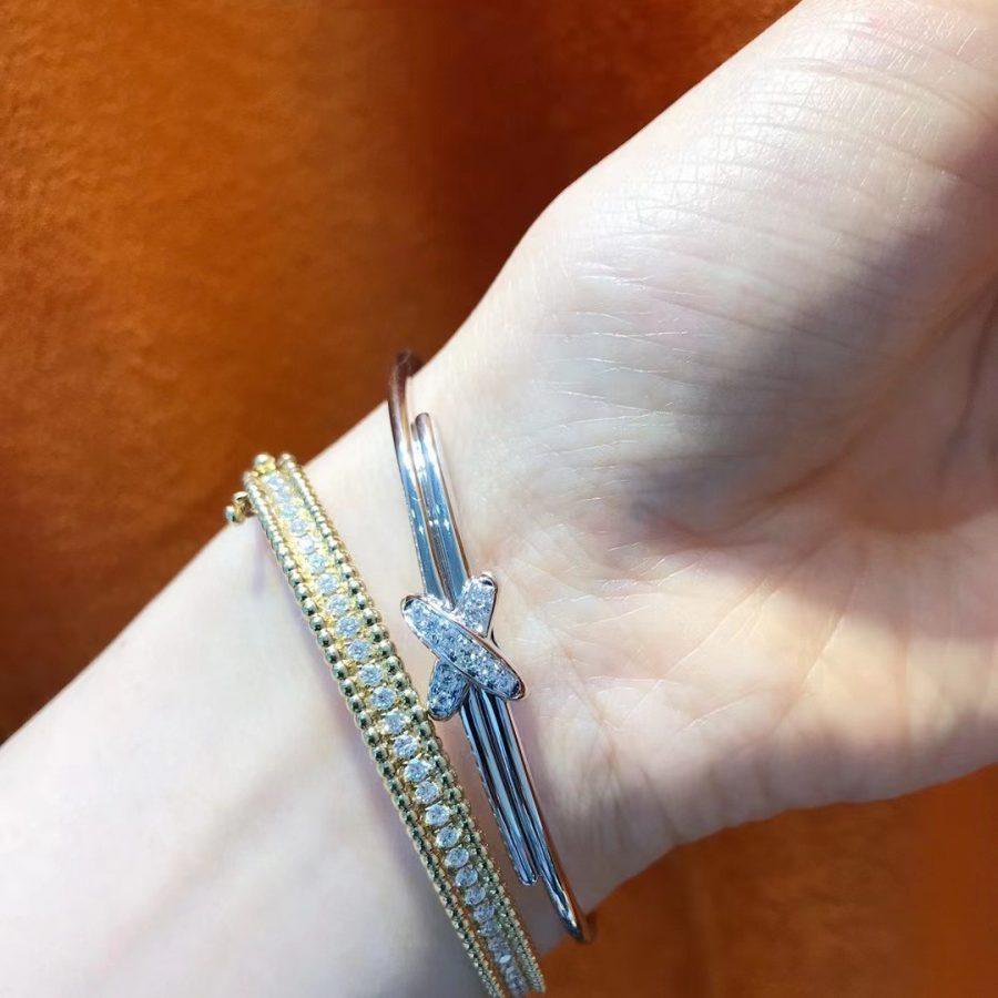 【moco jewelry】JEUX DE BRACELET シルバーダイヤモンド