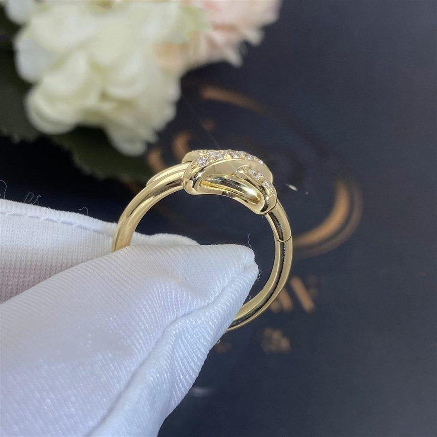 【moco jewelry】JEUX DE ゴールド ダイヤモンド リング