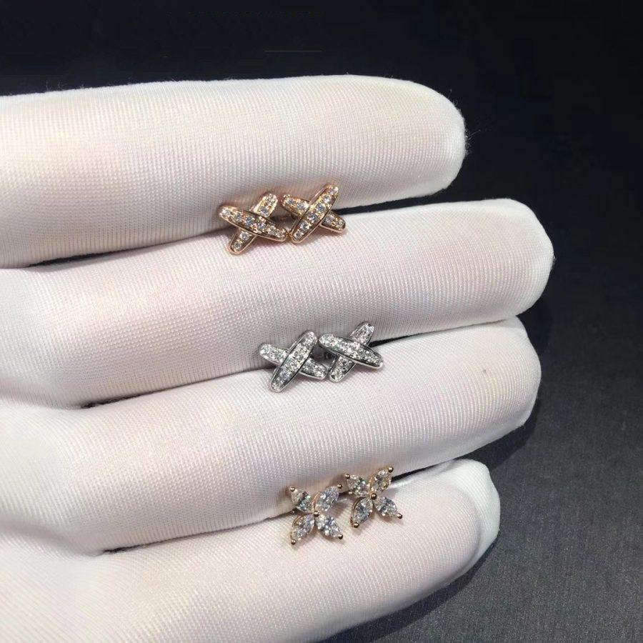 【moco jewelry】JEUX DE DIAMOND EARRINGS