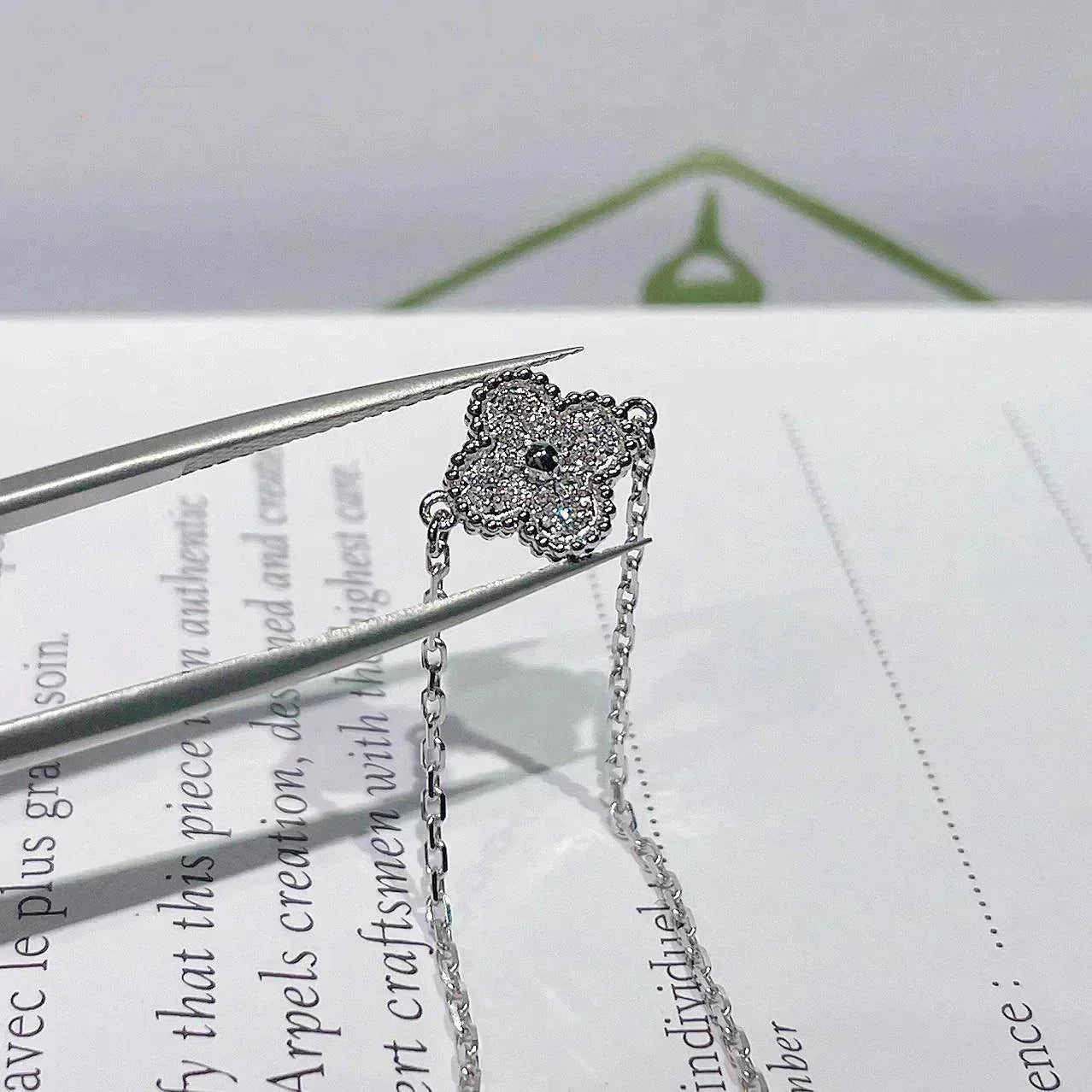 ¡®Moco¡¯CLOVER SINGLE FLOWER BRACELET SILVER