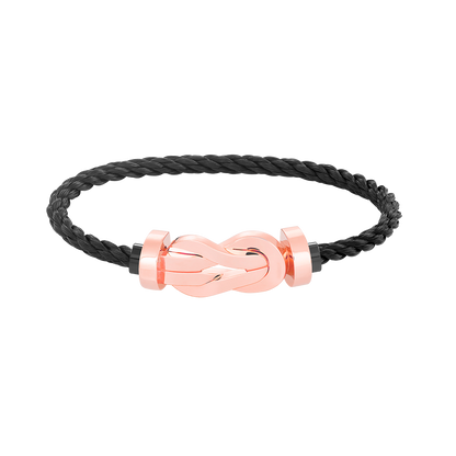 [moco jewelrys]CHANCE LARGE 8 FIGURE BUCKLE NO DIAMOND BRACELET ROSE GOLD