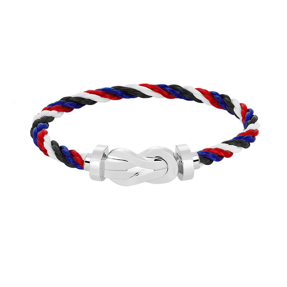 [moco jewelrys]CHANCE LARGE 8 FIGURE BUCKLE NO DIAMOND BRACELET SILVER