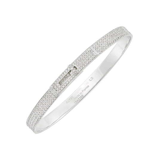 [moco jewelrys]HM KELLY BRACELET IN SILVER AND FULL PAVE DIAMOND