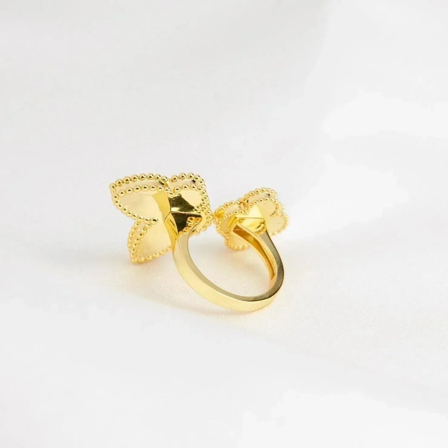 [moco jewelrys]LUCKY BETWEEN THE FINGER RING