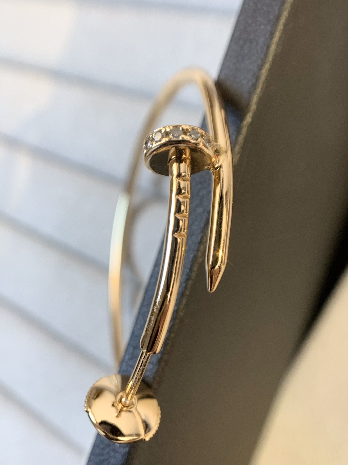 [moco jewelrys]JUSTE EARRINGS GOLD DIAMONDS 1.8MM
