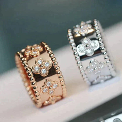 [moco jewelrys]CLOVER KALEIDOSCOPE RING 10MM