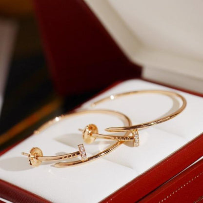[moco jewelrys]JUSTE EARRINGS DIAMONDS 1.8MM