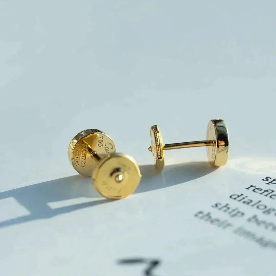 [moco jewelrys]LOVE EARRINGS GOLD 10MM