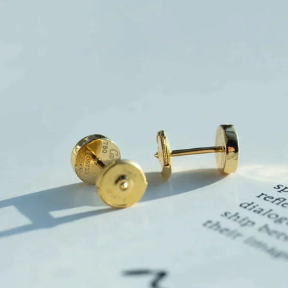 [moco jewelrys]LOVE EARRINGS GOLD 10MM