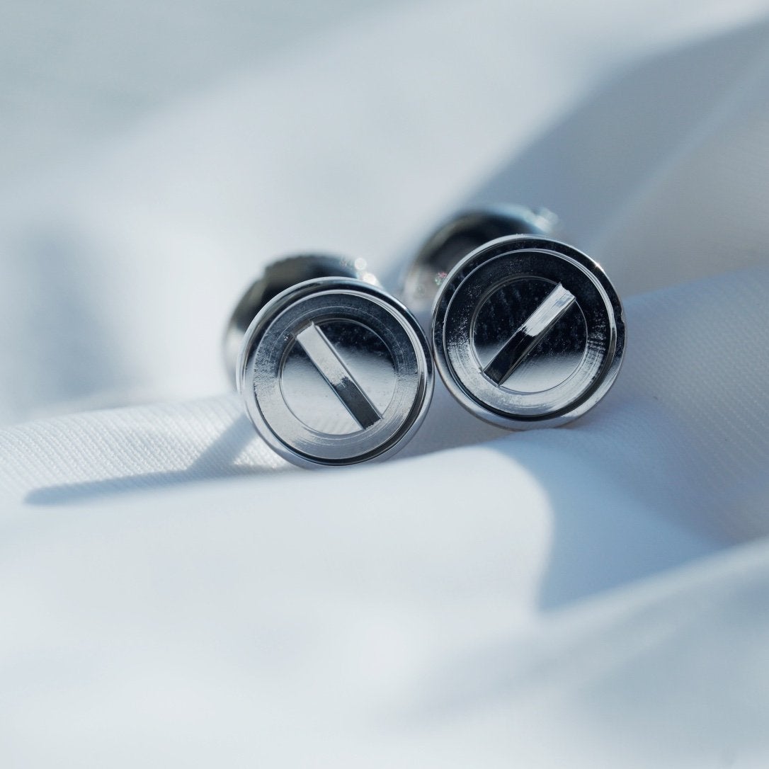 [moco jewelrys]LOVE EARRINGS SILVER 10MM