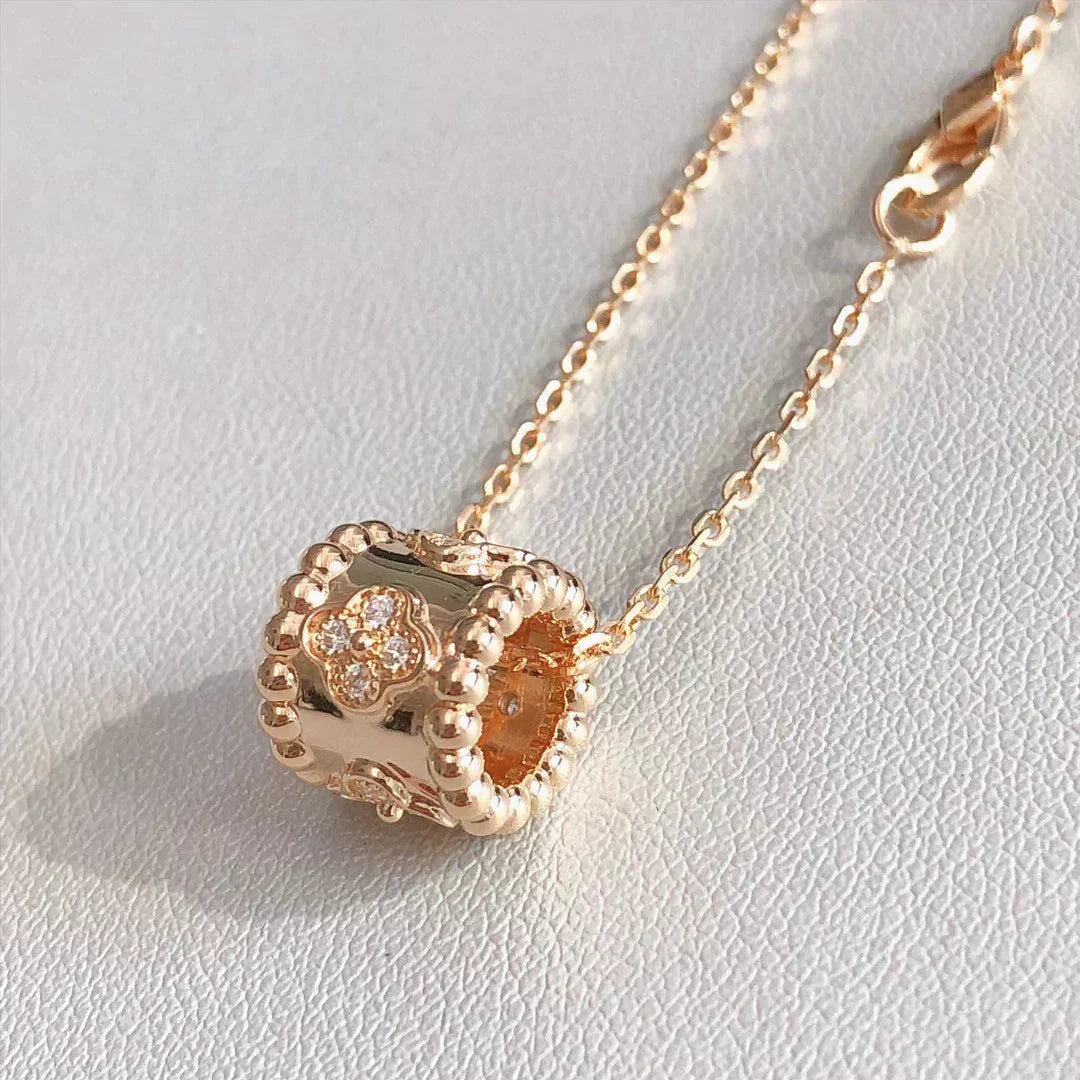 [moco jewelrys]PERLEE PEDANT NECKLACE GOLD / ROSE GOLD