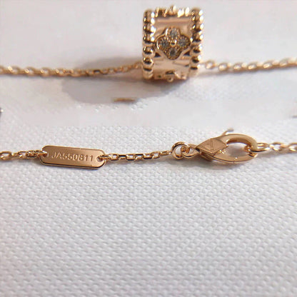 [moco jewelrys]PERLEE PEDANT NECKLACE GOLD / ROSE GOLD