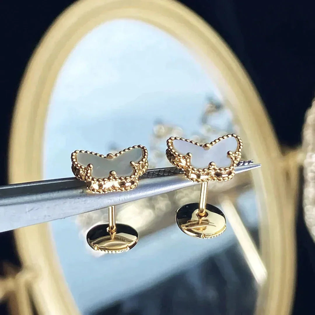 [moco jewelrys]SWEET BUTTERFLY MOP EARSTUDS