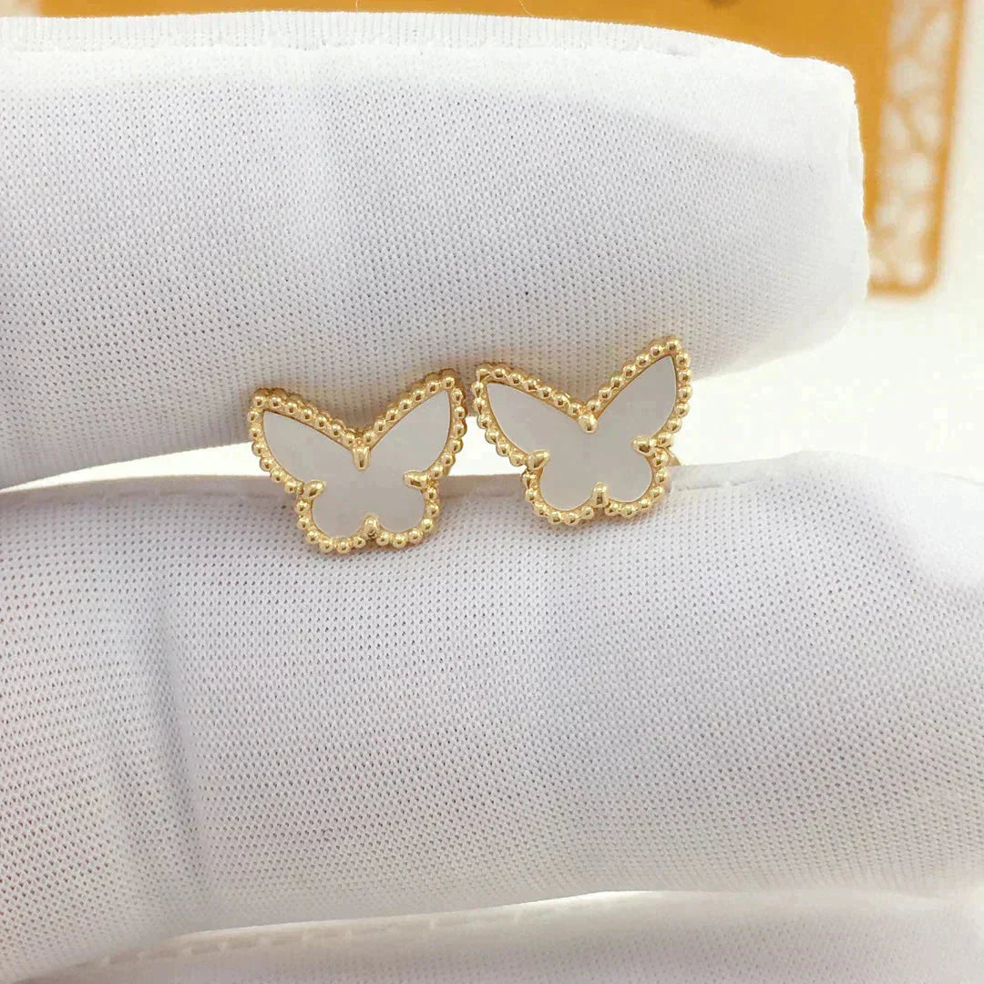 [moco jewelrys]SWEET BUTTERFLY MOP EARSTUDS