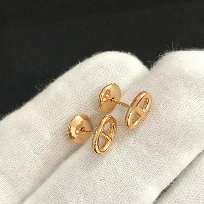 [moco jewelrys]CHAINE SMALL EARRINGS GOLD AND SILVER