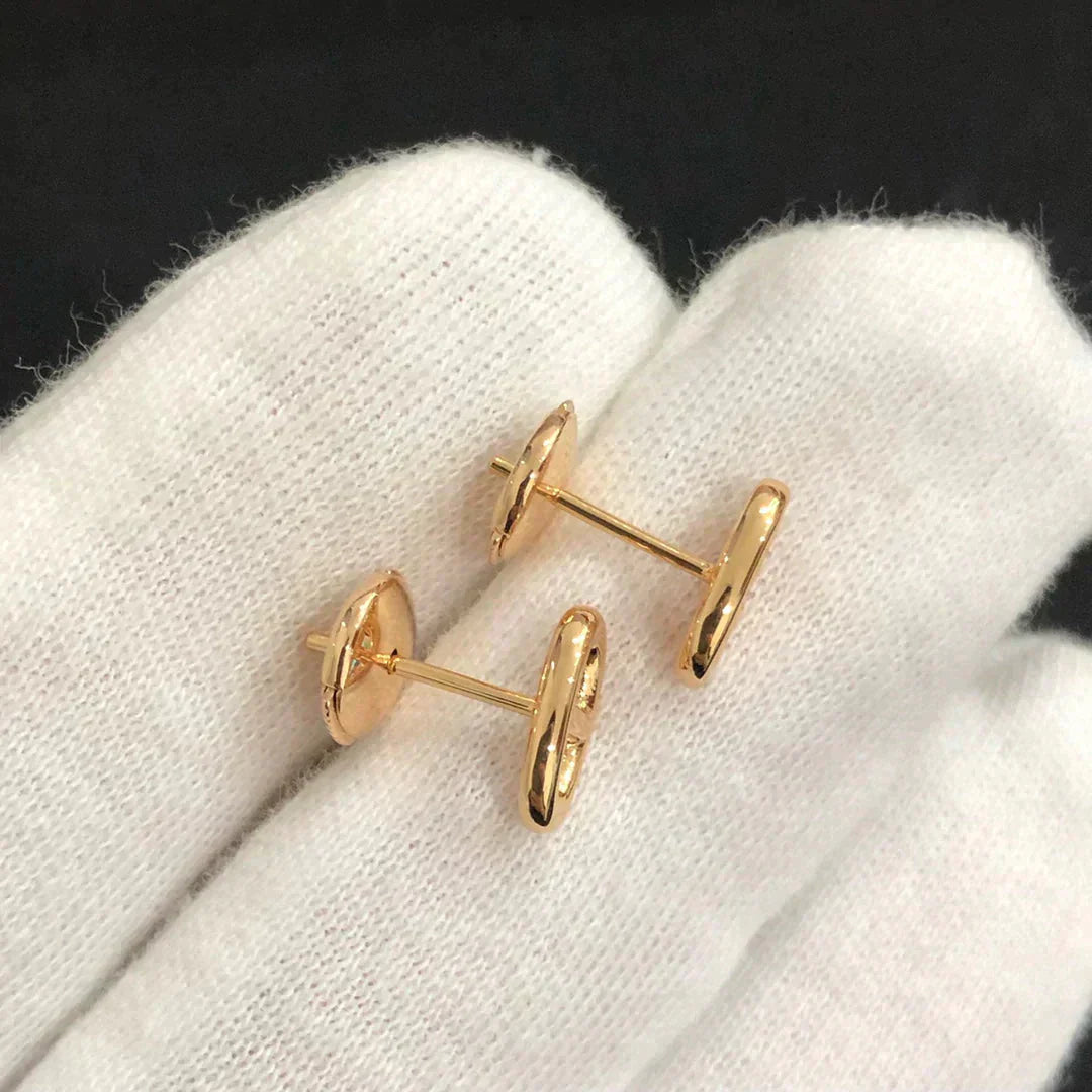[moco jewelrys]CHAINE SMALL EARRINGS GOLD AND SILVER