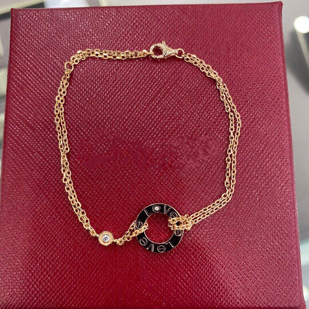 [moco jewelrys]LOVE BRACELET 2 DIAMOND