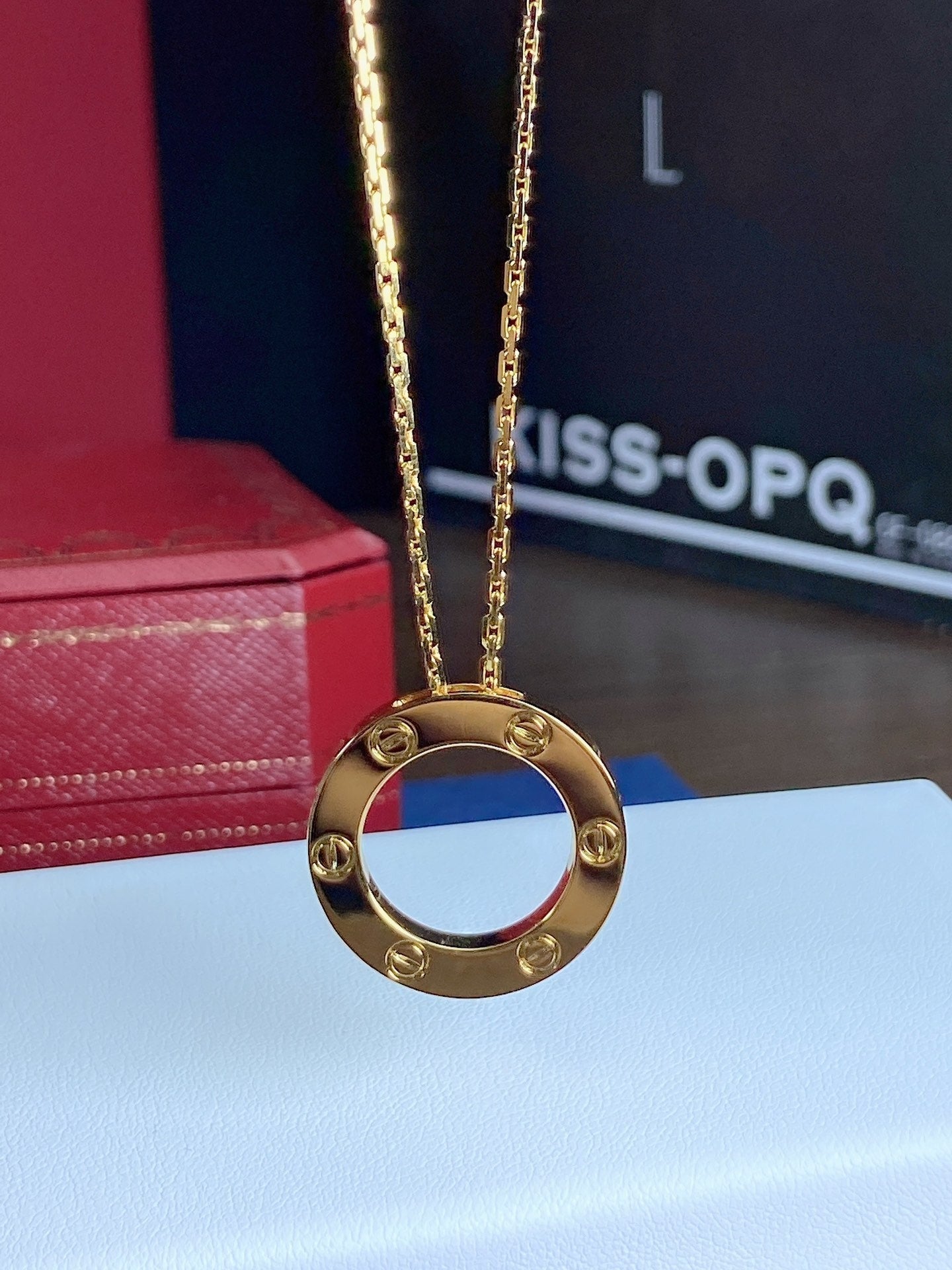 [moco jewelrys]LOVE NECKLACE 16MM