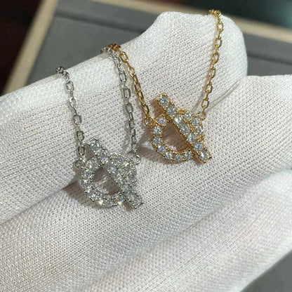 [moco jewelrys]ECHAPEE NECKLACE DIAMOND