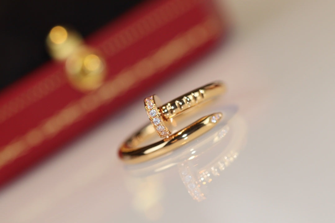 [moco jewelrys]JUSTE RING 2.65MM GOLD DIAMOND