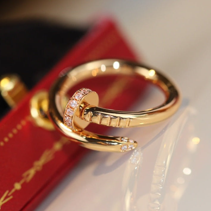 [moco jewelrys]JUSTE RING 2.65MM GOLD DIAMOND