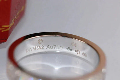 [moco jewelrys]LOVE RING 3.6MM DIAMOND PAVED