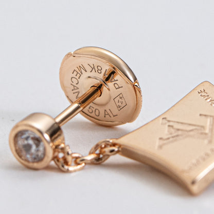 [moco jewelrys]STAR DIAMONDS EARRINGS GOLD