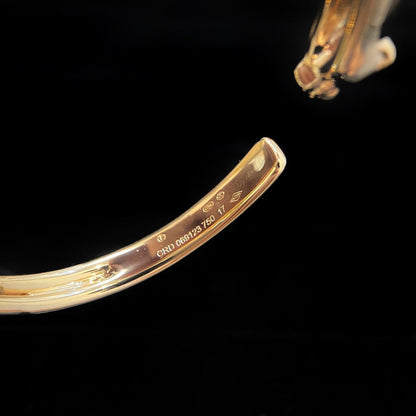 [moco jewelrys]PANTHERE GOLD OPEN BRACELET