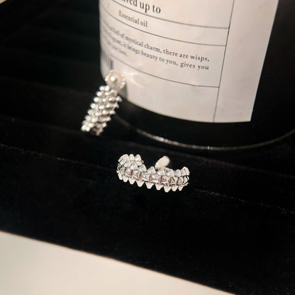 [moco jewelrys]CLASH EARRINGS