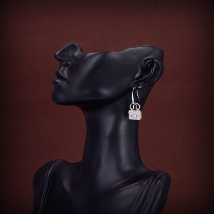 [moco jewelrys]KELLY DIAMOND EARRINGS