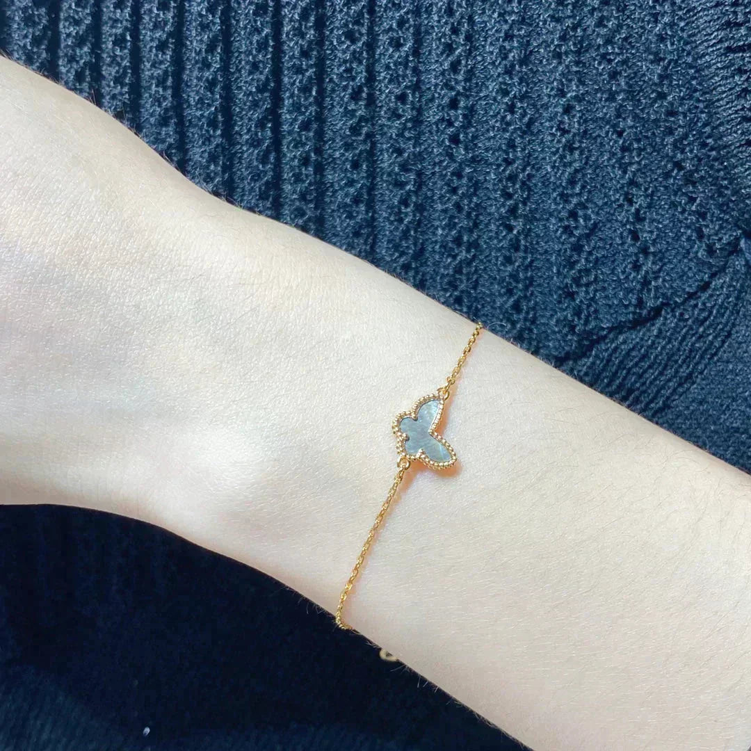 [moco jewelrys]BUTTERFLY DARK MOP BUTTERFLY BRACELET