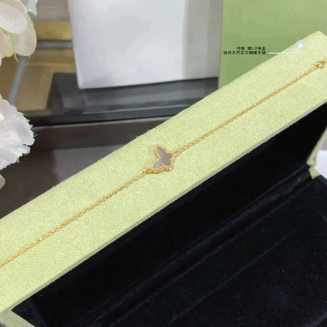 [moco jewelrys]BUTTERFLY DARK MOP BUTTERFLY BRACELET
