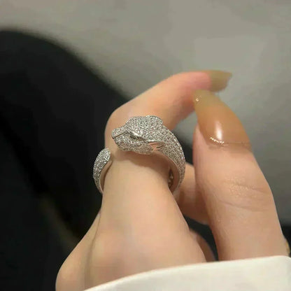 [moco jewelrys]PANTHERE 5.5MM ALL DIAMOND RING