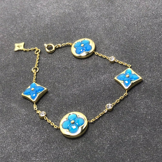 [moco jewelrys]STAR AND SUN TURQUOISE 4 MOTIFS 3 DIAMONDS