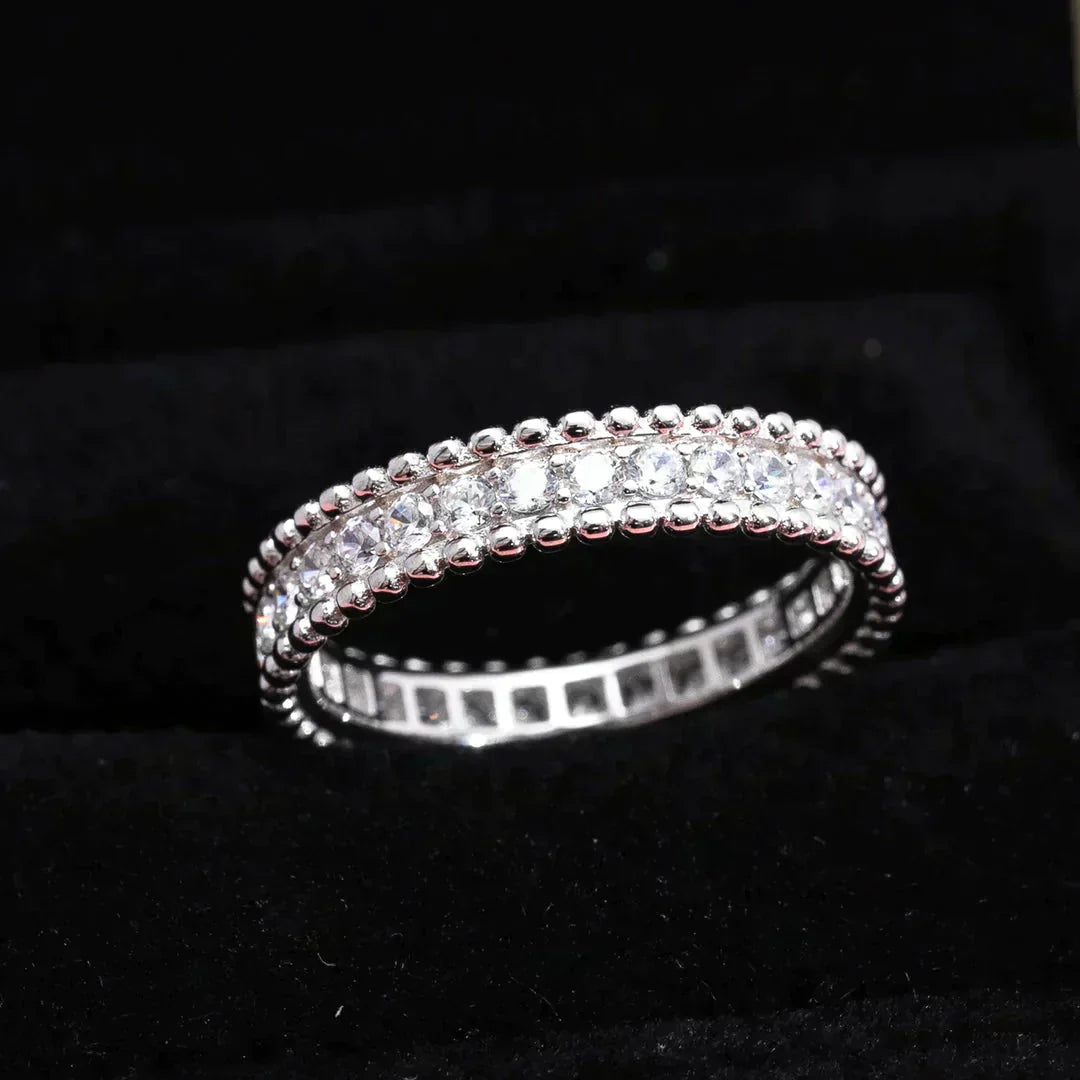 [moco jewelrys]PERLEE DIAMOND SILVER RING