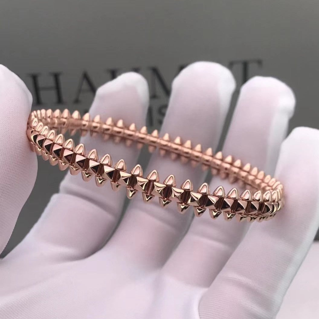 [moco jewelrys]CLASH PINK GOLD BRACELET