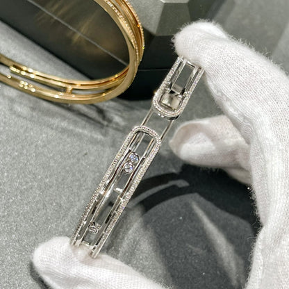 [moco jewelrys ]MOVE 10TH PAVED DIAMOND BRACELET