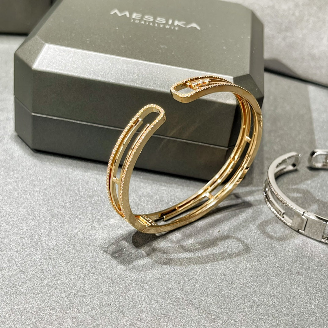 [moco jewelrys ]MOVE 10TH PAVED DIAMOND BRACELET