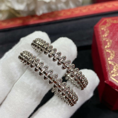 [moco jewelrys]CLASH LARGE HOOP EARRINGS