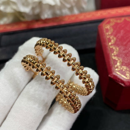 [moco jewelrys]CLASH LARGE HOOP EARRINGS