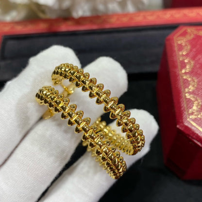 [moco jewelrys]CLASH LARGE HOOP EARRINGS