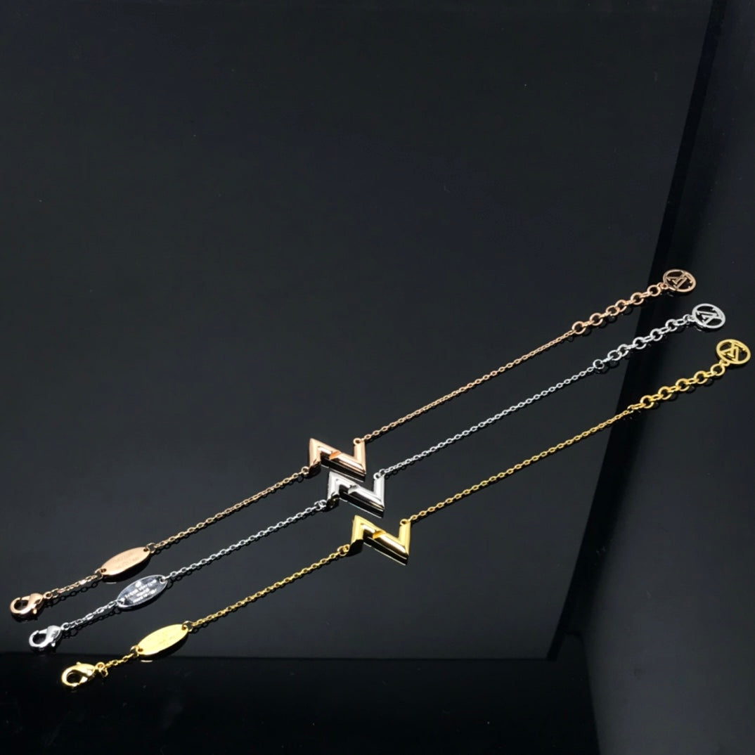 [moco jewelrys]VOLT LV LOGO BRACELET