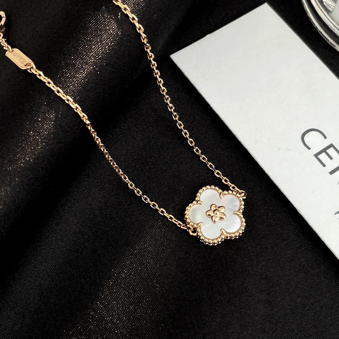 [moco jewelrys]LUCKY SPRING ROSE GOLD MOP BRACELET