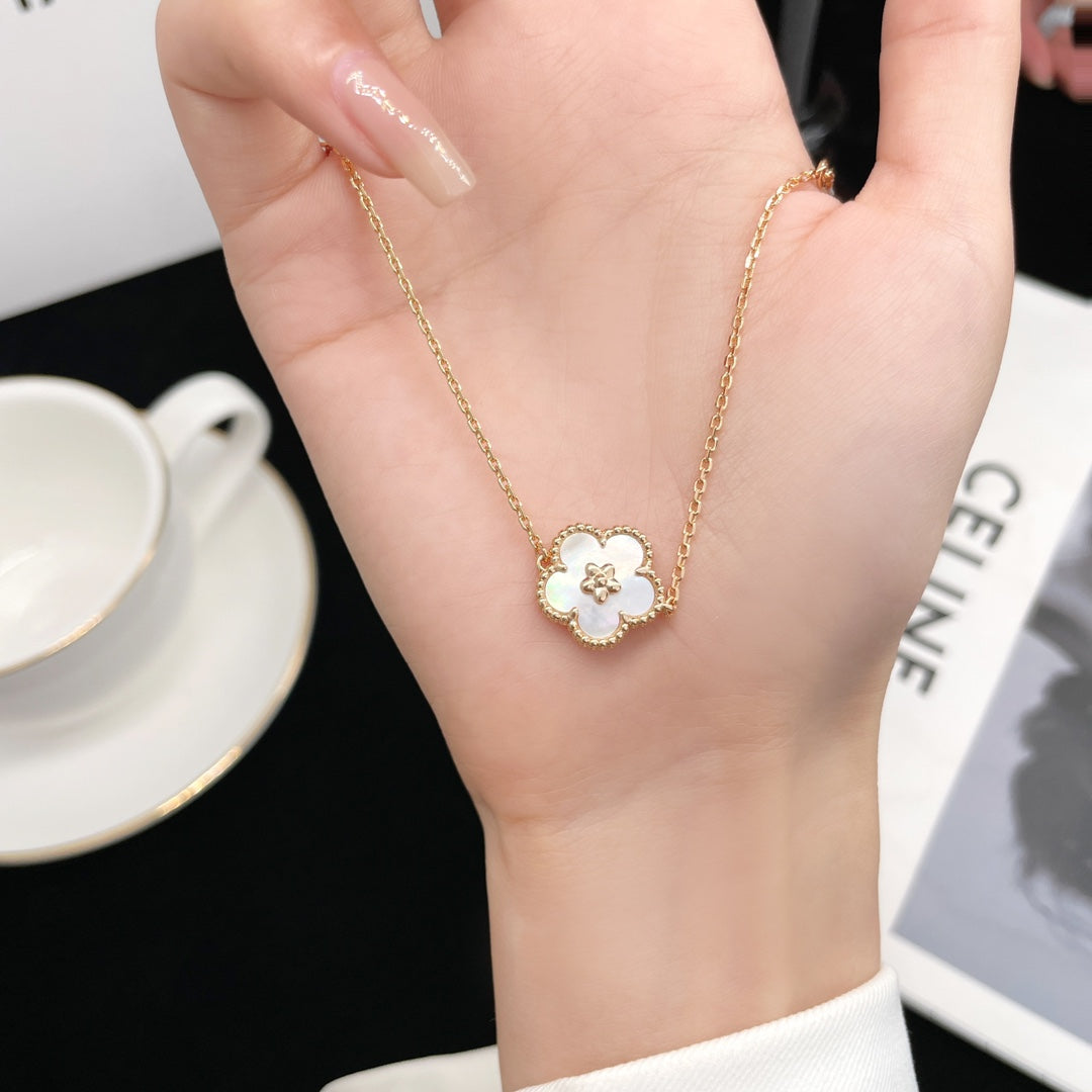 [moco jewelrys]LUCKY SPRING ROSE GOLD MOP BRACELET