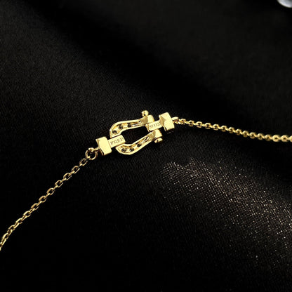 [moco jewelrys]FORCE 10 FULL DIAMOND BUCKLE CHAIN LINK MINI MODEL