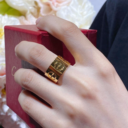 [moco jewelrys]LOVE 11MM LARGE RING