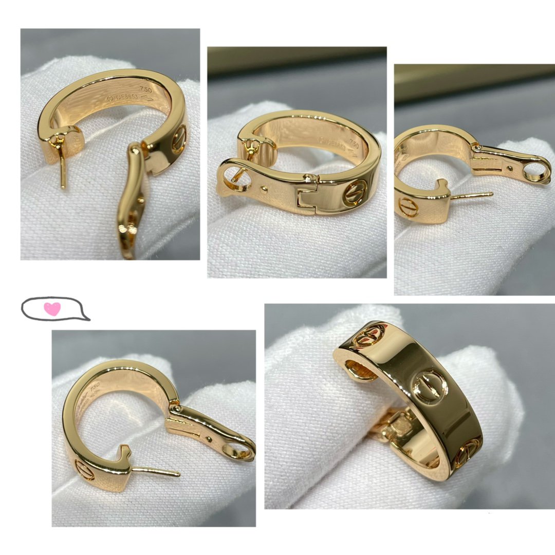 [moco jewelrys]LOVE 5.5MM EARRINGS