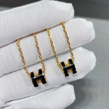 [moco jewelrys]MINI POP H NECKLACE